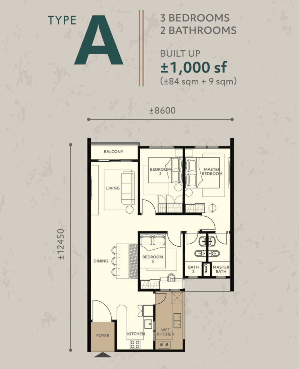 D'Hazelton Type A floor plan
